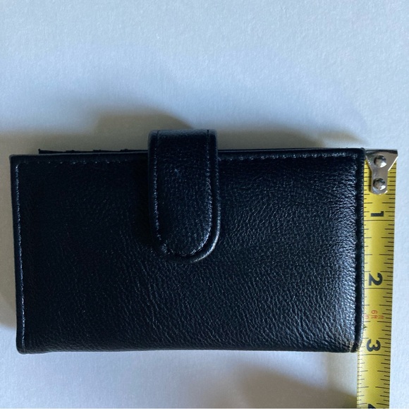 Small Black Card Wallet - Picture 3 of 6